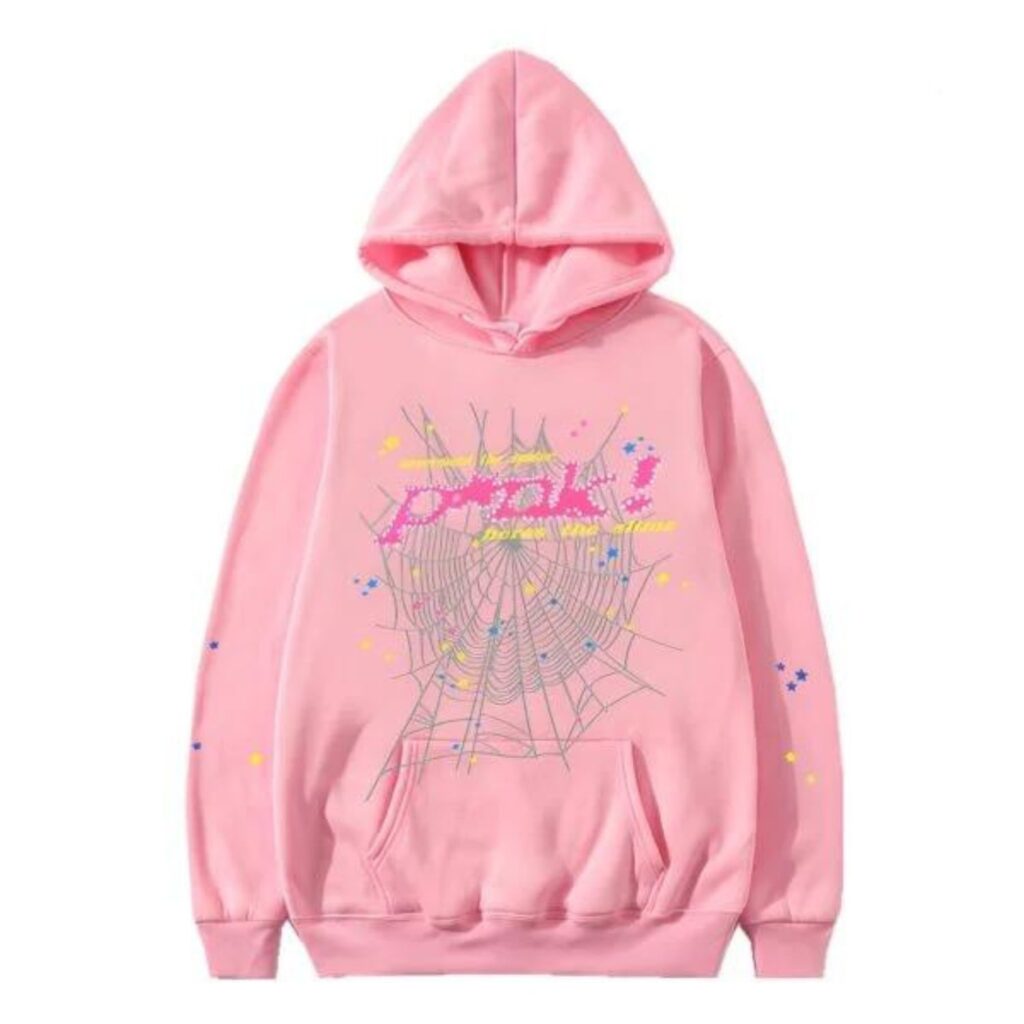 Sp5der Atlanta Hoodie Pink - Sp5der Hoodie