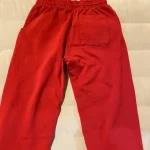 Sp5der Worldwide Red Angel Number 555 Sweatpants Red the back side - Photo 2