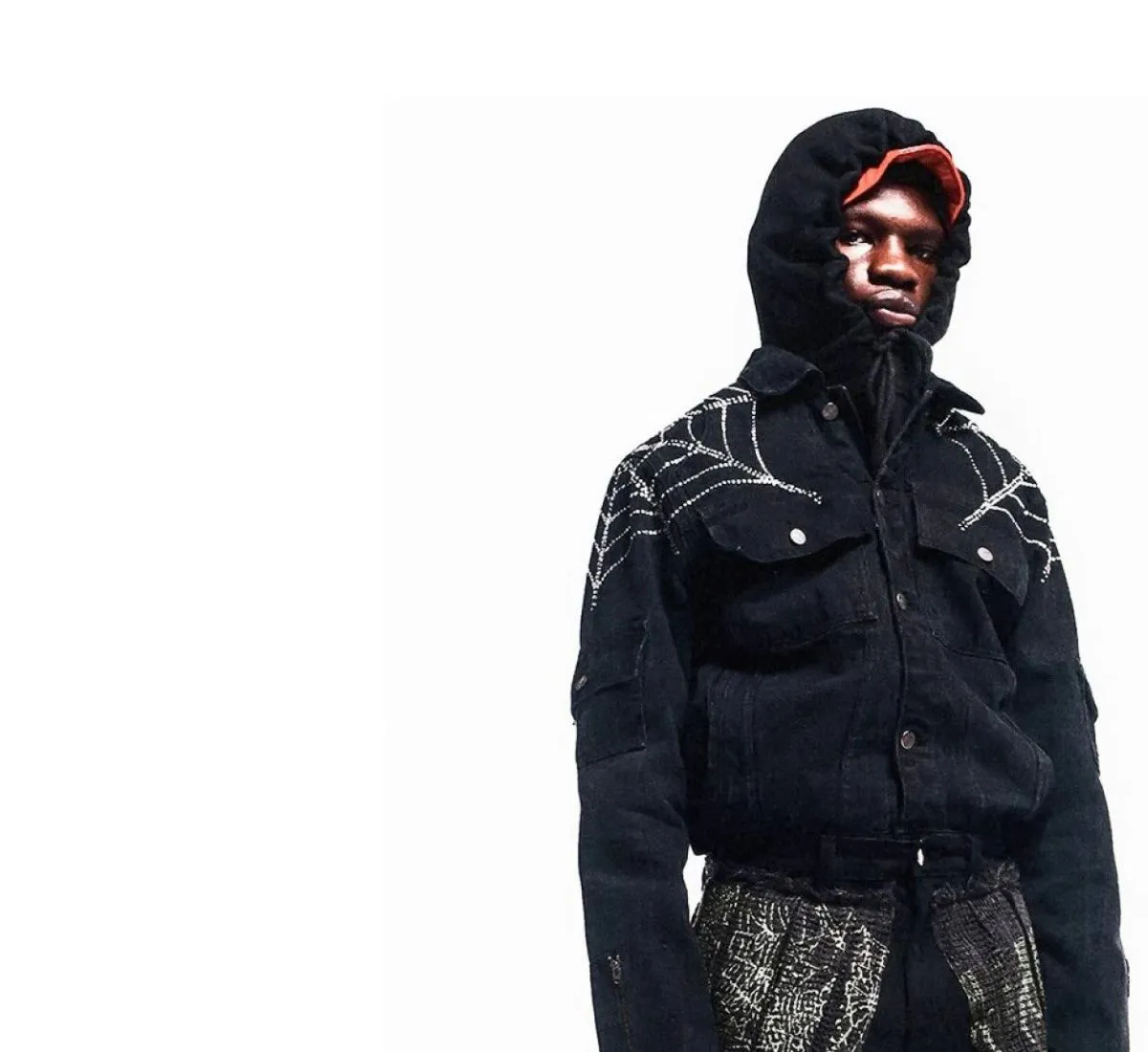 Red Young Thug Spider Jacket - Jacket Makers