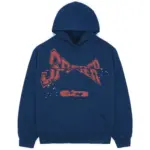 This picture 1 Sp5der Adult Sweatshirt Navy from the front side