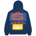 This picture 2 Sp5der Adult Sweatshirt Navy from the front side