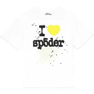 Photo Sp5der Souvenir Tee Yellow from the front side